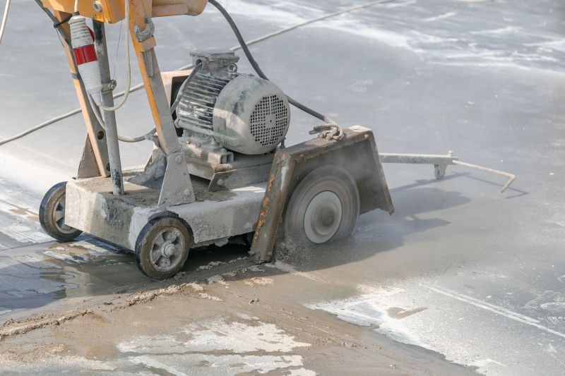 Concrete Cutting in Action