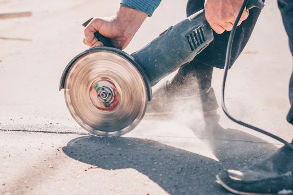 Driveway Concrete Cutting